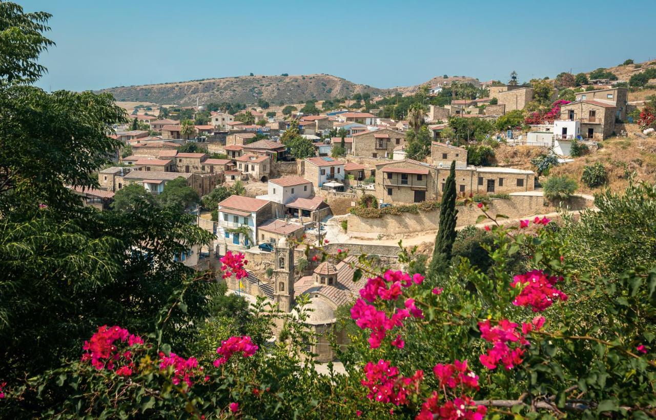 The Carob Tree Villa - Rustic Luxury Home With Access To Pool And Restaurant Larnaca Esterno foto